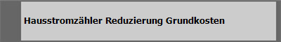  Hausstromzähler Reduzierung Grundkosten